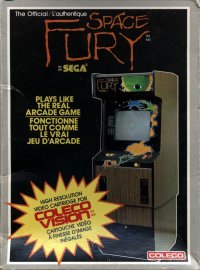 Space Fury Colecovision  box art